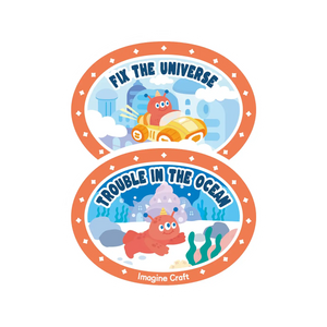 Imagine Craft-Funny Little Monster’s Adventure-Clumsy Monster: Fixing the Universe&Clumsy Monster: Trouble in the Ocean