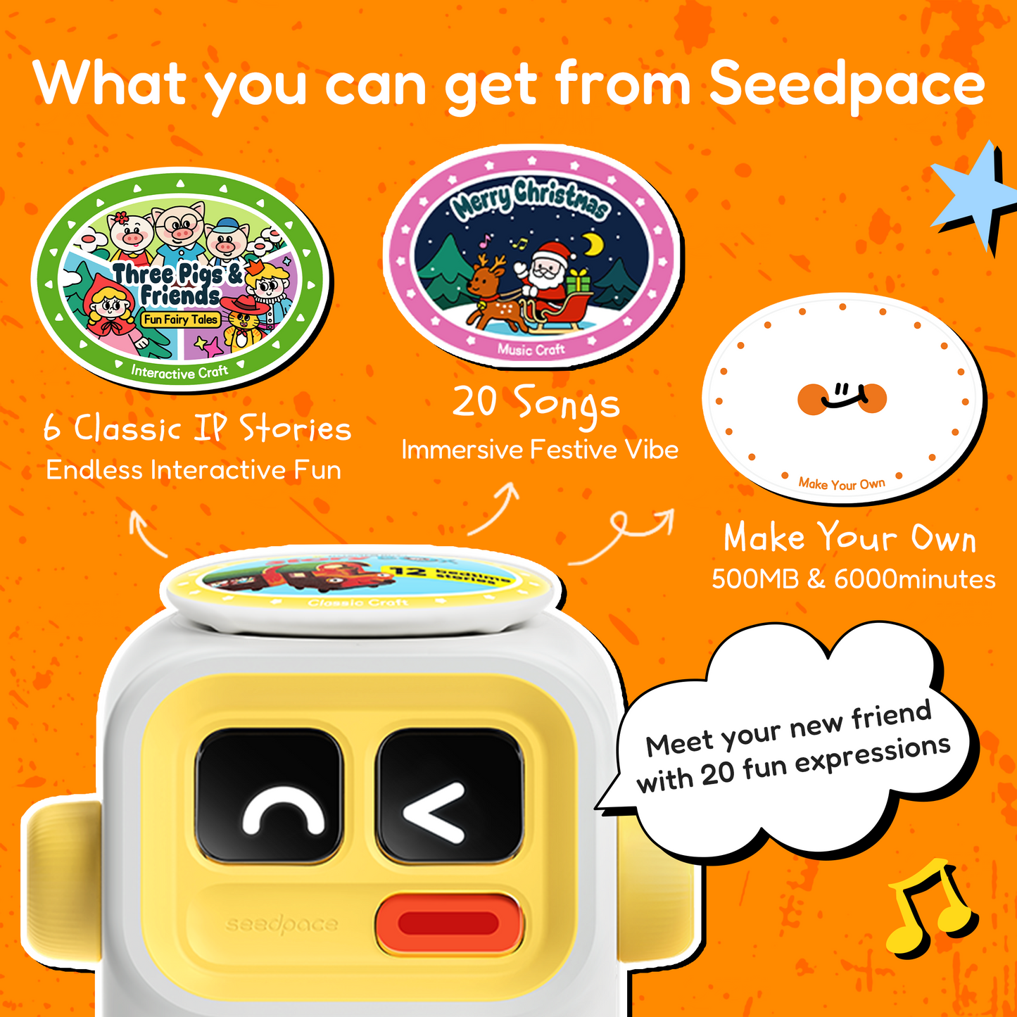 Seedpace Interactive Player - Festive Set