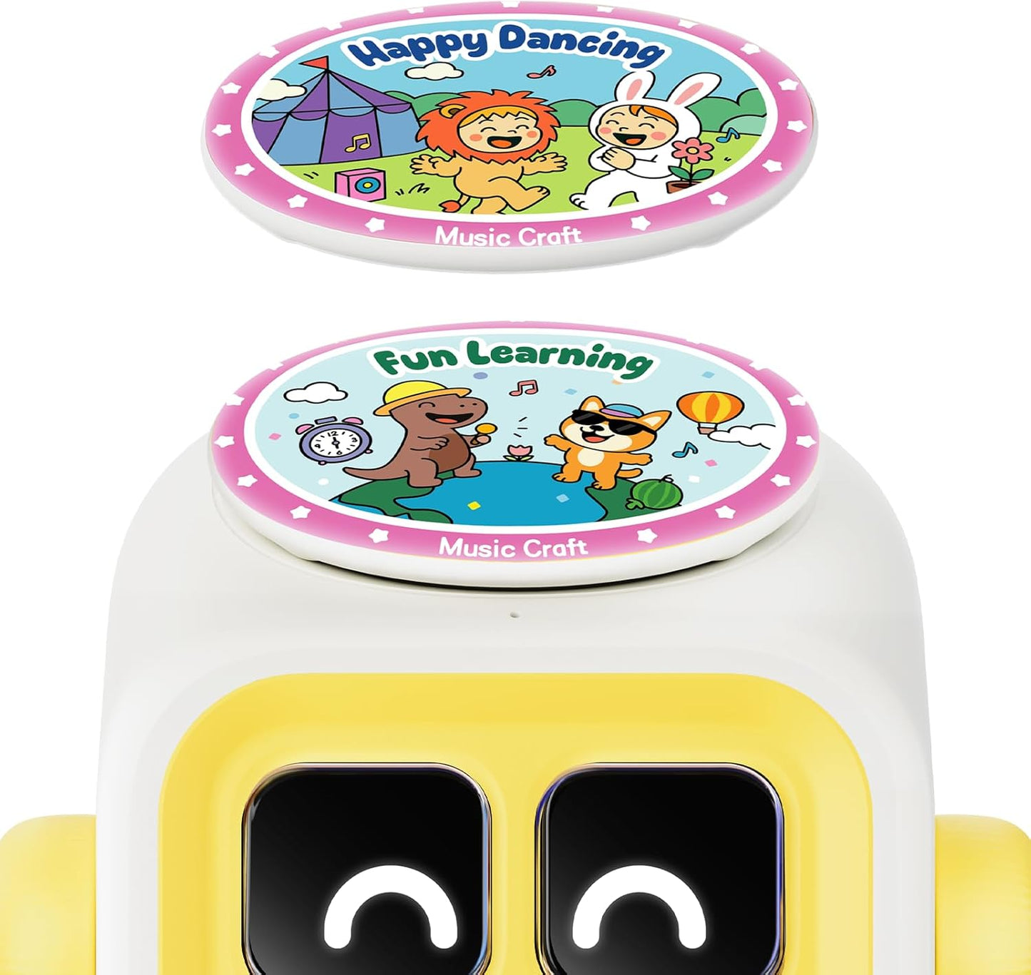 Fun Dance & Learn Songs – Classic Craft Music Story Cards, 40 Action & Learning Songs, 100 Min Audio, Screen-Free Movement Learning for Kids 5–10, Travel & Bedtime (No Player)